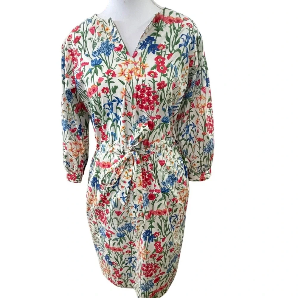 J MCLAUGHLIN Evalyn Madeira Garden Floral Dress XS bridal Garden‎ Party Brunch